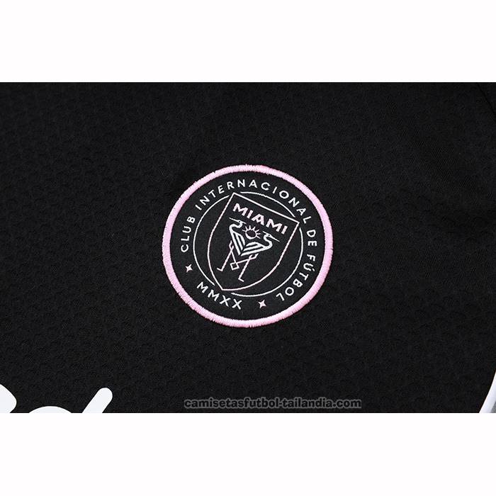 Chandal del Inter Miami Manga Corta 25/26 Negro - Pantalon Corto